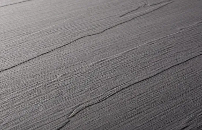 Warm, textured oak wood paneling