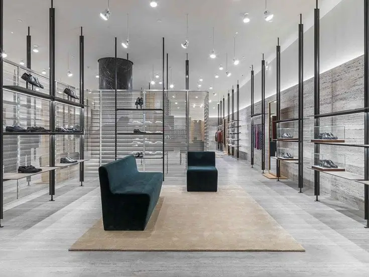 A sleek and stylish retail boutique