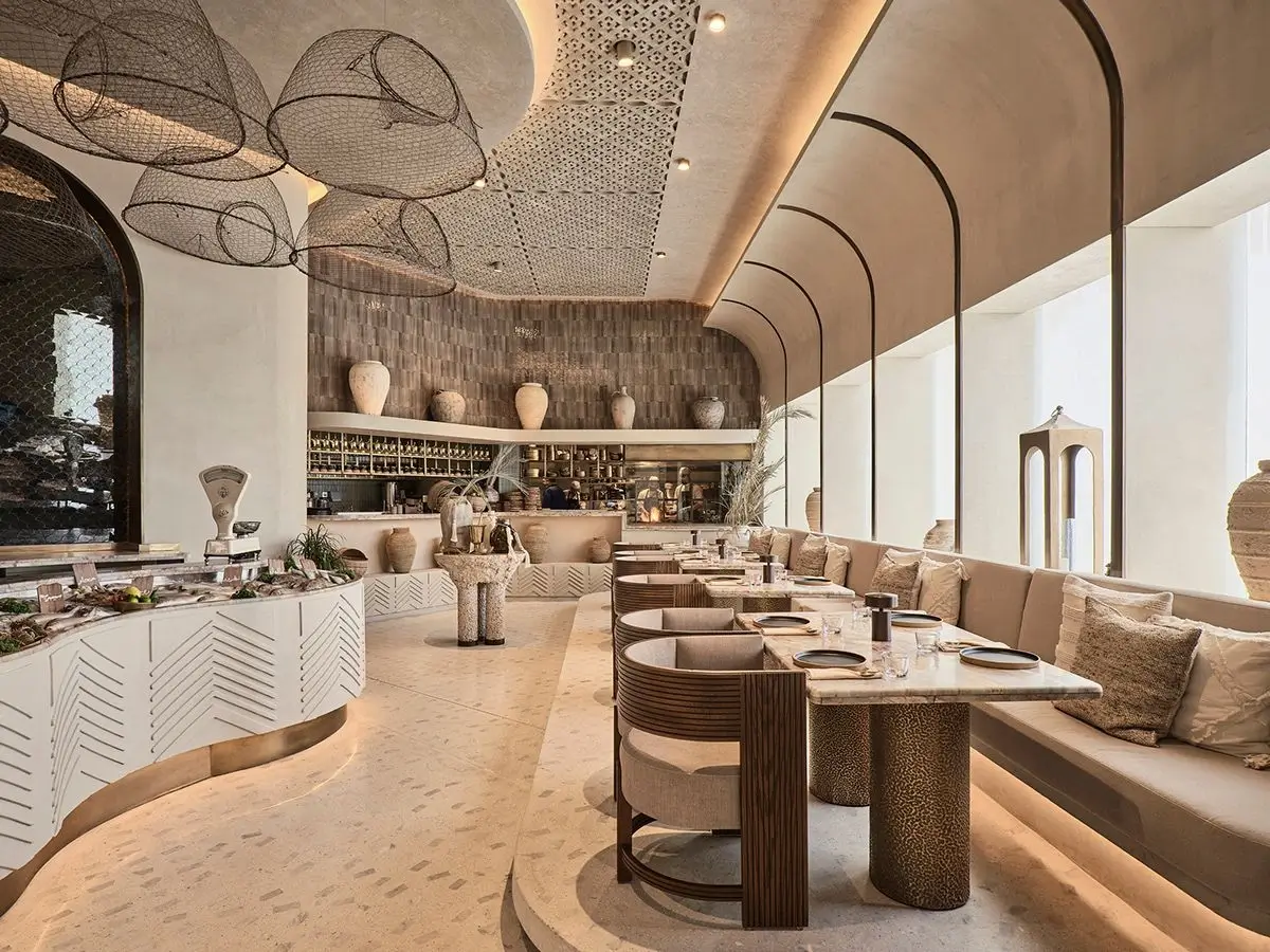 A professional and welcoming restaurant interior